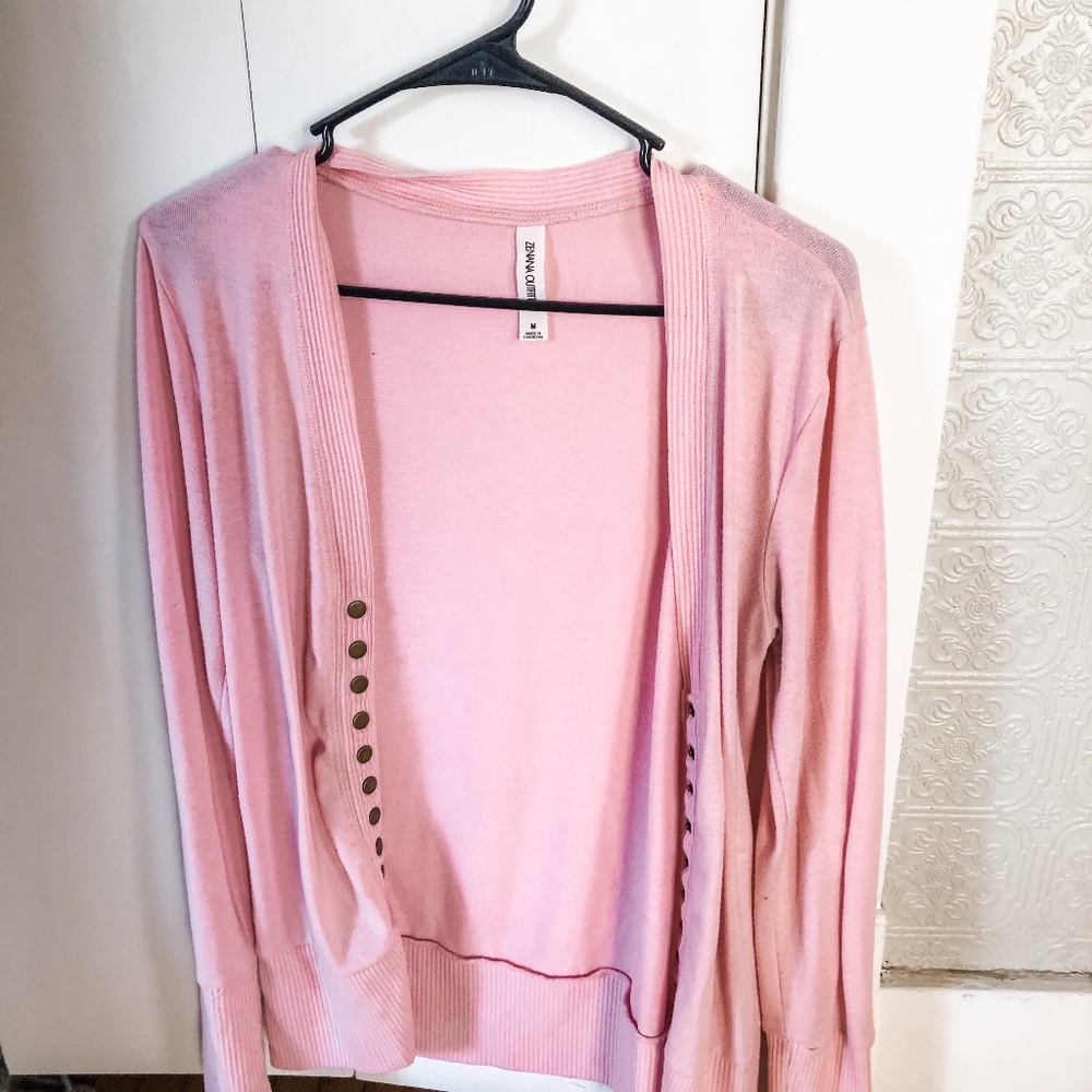 Snap button cardigan